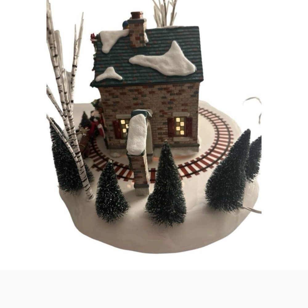 Department 56 Holiday Village with Train and Snowy Accents - Picture 9 of 16